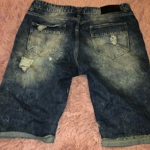 Distressed/Ripped Denim Shorts